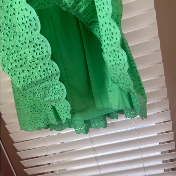 Lilly Pulitzer Asteria Cabana Green Daisy Dreams Eyelet Swing - Picture 7 of 9